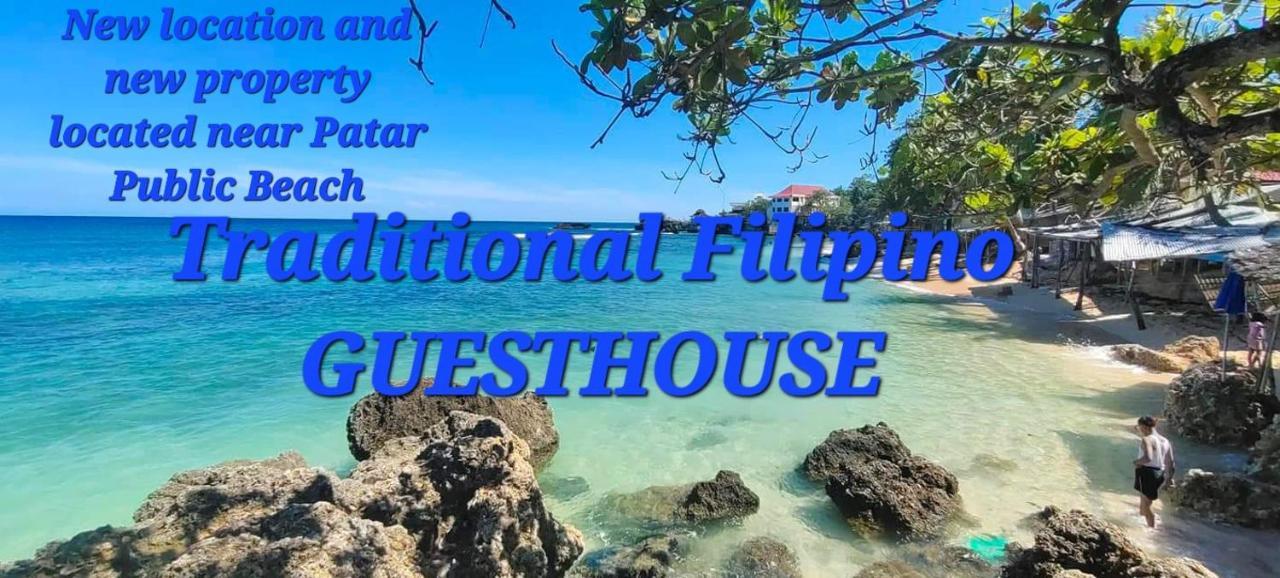 Traditional Private Guesthouse In Patar Beach Bolinao 外观 照片